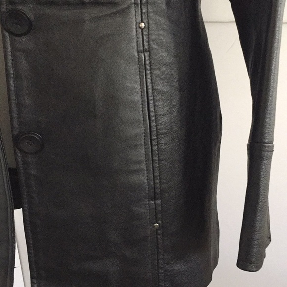 EAST 5th | Black Leather Jacket - Picture 5 of 8